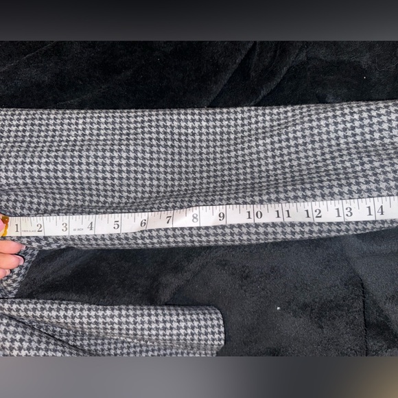 Lauren Ralph Lauren Women's Size 100% Lambswool Tweed Blazer Jacket Full Zip - Picture 5 of 8